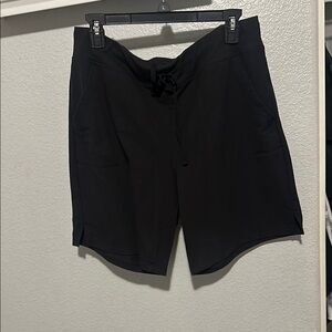 Black Drawstring Shorts